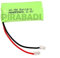 Confezione da 2 batterie ACCU 2,4 V AAA ricaricabili 800 mAh NI-MH NIMH