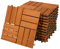 Casaria 11x Baldosas de Madera de Acacia Mosaico 30x30cm 1m² Certificado FSC® Losetas Jardín Terraza Balcón