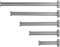 Edelstahl Kleiderlüfter – Garderobenhaken in 5 Größen von 10 bis 30 cm – robuster Wandhaken für Jacken, Handtücher & Kleidung (15cm)