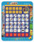 Lexibook Disney Toy Story 4 Woody Buzz tablette éducative bilingue, jouet pour apprendre les lettres chiffres vocabulaire et musique, langues Français/Anglais, Bleu/Jaune, JCPAD002TSi1
