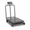 Steinberg Systems Plattformwaage 600 kg rollbar Genajuigkeit 100 g LED-Display Industriewaage