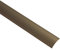 Gedotec Übergangsprofil Laminat - Vinyl Übergangs-Schiene selbstklebend Bodenprofil gewölbt | MADE IN GERMANY | Alu Bronze eloxiert | Profil 30 x 1000 mm | 1 Stück - Ausgleichsprofil Aluminium