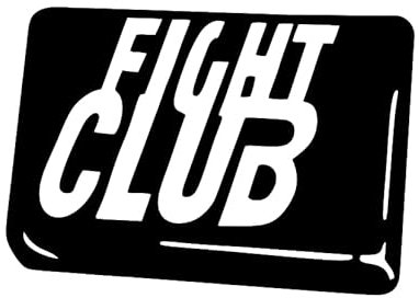 Fight Club Tyler Durden Aufkleber Kampf First Rule JDM 17x12cm in 21 Farben
