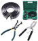 Keadic 16 Pcs Automotive Engine Piston Ring Compressor Tool Set Contains Compressor Pliers, Piston Installer Pliers and 2.4 to 5.7 14 Bands Compression Ratchet for Auto Car Truck Engine