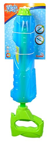 Simba 107276142 - Wasserspritzer Space, Pumpmechanismus, 45cm, Tankvolumen 225ml, Reichweite 12m, Wasserpistole ab 3 Jahren