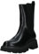Lumberjack Stivaletto JILIAN Kombat nero, elastici laterali fondo carro e plateau Nero Nero CB001-JILIAN