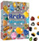 Weihnachten Decora Adventskalender 2023 Adventskalender Kinder-Adventskalender 2023 mit 24 Steinen und Mineralien Weihnachts-Countdown-Kalender Weihnachten Kindergeschenk Mädchen Jungen Entdecken