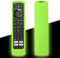 NAWVNMI Glowing Covers Hülle, Stoßfeste Silikonhülle, Passend Für Amazon Fire Tv Stick Fernbedienung 4K Alexa Voice Controller Schutzhülle, Stoßfeste Fernbedienung Ersatzhülle, Grün