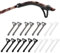 Anti Slip Glasses Ear Grips, 9 Pairs Silicone Eye Glasses Arm Grips Covers Ear Cushions Hooks Soft Eyeglasses Retainers for Spectacle Sunglasses