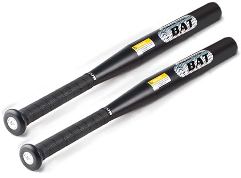 FOORAINDA 81,3 cm Baseballschläger 2 Stück gewichtete Stahlschläger 0,9 kg strapazierfähig