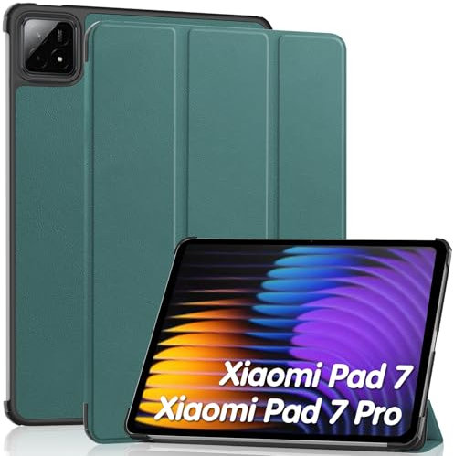 GOZOPO Funda para Xiaomi Pad 7/7 Pro (11,2 Pulgadas) 2024, Ultra Ligero Delgada Protectora Carcasa con Auto Sueño/Estela