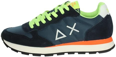 SUN68 Tom Fluo, Scarpe con Lacci Uomo, Blu Navy, 42 EU