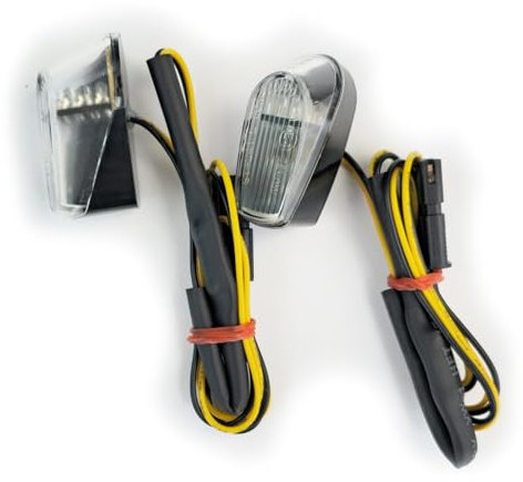 Motorrad LED Verkleidungsblinker Blinker Set Klarglas für BMW S 1000 RR