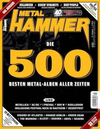 Metal Hammer Magazine Germany 2024-07 500 best Records