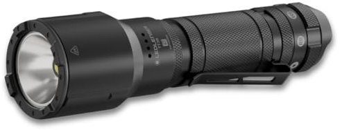Ledlenser TT3R Tactical Torch Rechargeable, LED 1900lm, 7 Modes inc Strobe, Red & Blue Light, 300m Adjustable Focus, USB-C, IP68 Waterproof, Powerful 50 Hour Battery for Police, Security, Military