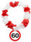 Folat 63525 Hawaiikette, rot/weiß, 1 Stk.