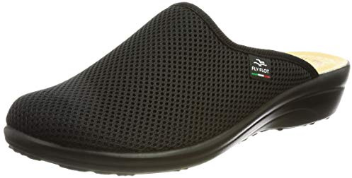 FLY FLOT Damen 855283 Schuh für das Gesundheitswesen, schwarz, 41 EU