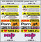 Kit Adesivi Stickers Moto decal fun tube porn milf youporn faketaxi fun -14 Pezzi- Scegli Colore cod.1086 (Multicolor)
