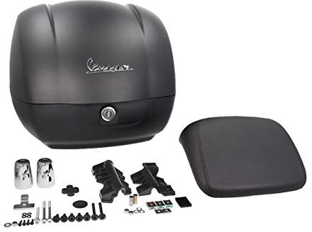 Topcase Vespa GTS 125-300 Super Night schwarz matt 99/C ORIGINALE Piaggio 42 l
