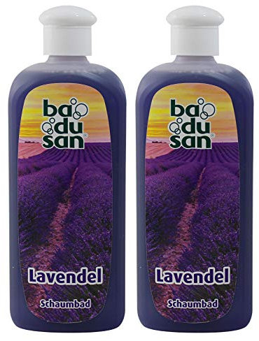 2er Pack Badusan Badezusatz Schaumbad Lavendel 2 x 500 ml