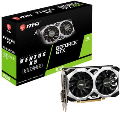 MSI NVIDIA GeForce GTX 1650 D6 Ventus XS OCV1
