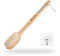 Hanstock Back Scrubber, 43cm Long Wooden Double-Sided Shower Body Brush with Soft and Stiff Bristles for Exfoliating Skin