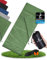 STYNGARD 2in1 Hüttenschlafsack Ultraleicht aus Mikrofaser [200g] - Ultraleichter Schlafsack kleines Packmaß - Dünner Schlafsack Inlett leicht & weich - Modell Hanoi (mit Reißverschluss, Army Green)