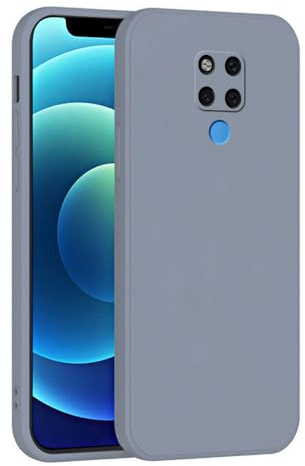 Solide Farbe Silikon Telefon Fall Kompatibel mit Huawei Mate 20 X Hülle- Schlank und Schützend Back Case Cover