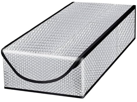 Dachboden Treppe Isolierung Abdeckung, 26,4 x 55,1 Feuerschutz Dachboden Abdeckung Treppe Isolator mit Reißverschluss, extra dicke Isolator Tasche für Pull Down Stairs