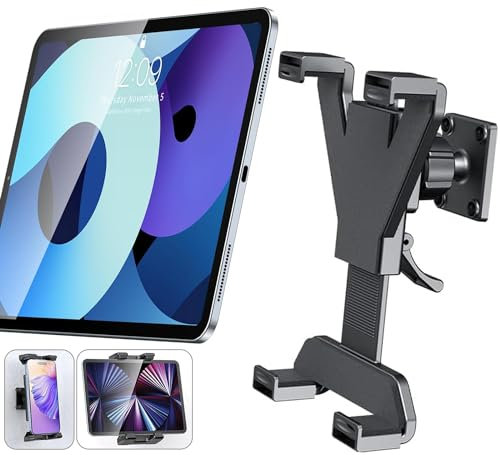XWXELEC Tablet Mount Wandhalterung, Beschädigungsfreie Universal-Wandhalterung für iPad Pro Air Galaxy Fire HD 7-12,9 Tablet-Halter