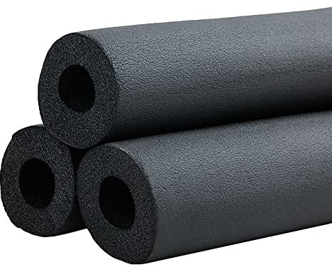 Rohrisolierungsschaum, Rohrisolierungsschaum Rohrisolierungsfolie for Klimaanlagen-Kupfer, 20 mm dickes Rohrisolierungs-Schaumstoffrohr, Innendurchmesser 6–60 mm, Länge 200 cm, Gummirohrisolierung ( S
