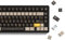 LQXQ Keycaps PBT 134, Tasti Cherry con profilo a doppio colpo, Keycaps per Tastiera Personalizzati 60 75 65 100 Prozent per ANSI US Mechanische Gaming Tastatur (Braune Kamera)