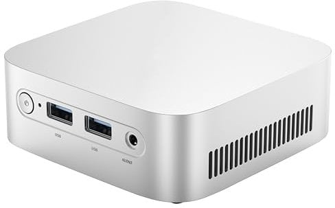 Magcubic Mini PC N150(4C/4T, bis zu 3,6 GHz) Unterstützt 16GB RAM 512GB M.2 SSD Mini pc Windows 11, Mini Computer 4K@60HZ UHD Dual Display HDMI+DP 1.4/Dualband WiFi/BT4.2/RJ45/für Geschäft, Heimkino