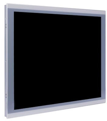 HUNSN 19 Inch TFT LED Industrial Panel PC, High Temperature 5 Wire Resistive Touch Screen, I7 1255U, Windows 11 / Linux Ubuntu, PW28, VGA, HDMI, 2 x LAN, 2 x COM, 8G RAM, 128G SSD