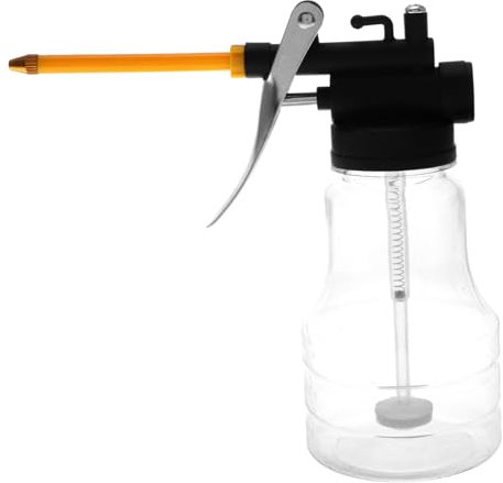 Alipis High Pressure Oil Dispenser Plastic Bottle Soft Hose Tip Automotive Motor Oil Sprayer Pump Nozzle