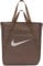 Nike Fitnessstudio-Sporttasche (28 L), Mink Brown/Mink Brown/White, DR7217-214, MISC