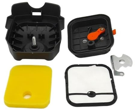 XJFOZMD para Filtro de Aire, Compatible con Husqvarna 143, 443, 143R y 443R, Herramientas de jardín, desbrozadoras, cortacésped y Piezas de Repuesto. Reparar