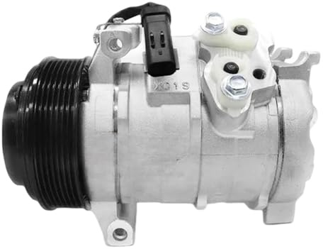 Compresor de aire acondicionado 10S17C compatible con Jeep Grand Cherokee V6 3.0L turboalimentado D 2007 2008 2009 55116835AF 55116835AE 55116835AF 7512471
