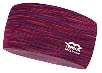 P.A.C. Unisex Pac Merino Headband Laufbekleidung Stirnband Multi Sunrise - Berry