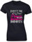 Hippowarehouse Forget The Glass Slippers This Princess Wears Motorcycle Boots Motorbike Biker Womens Fitted Short Sleeve t-Shirt (Specific Size Guide in Description) Black