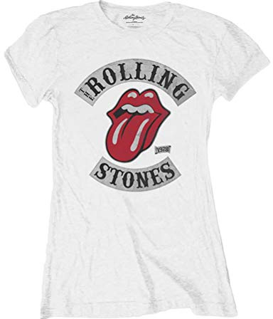 Rolling Stones Women's The Tour '78 White T-Shirt: Medium