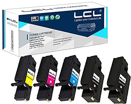 LCL Kompatibel Toner Phaser 6020 106R02759 106R02756 106R02757 106R02758 (2Schwarz 1Cyan 1Magenta 1Gelb) Kompatibel für Xerox Genuine Phaser 6020 6022 Workcentre 6025 6027