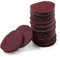 LEONTOOL 2 Inch Hook and Loop Sanding Discs 180 Grit 100Pcs Sandpaper Discs for Random Orbital Sander Pads Grinding Polishing Metal Wood Rubber Leather Plastic Stone Glass