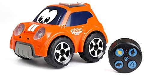 Tooko Junior - Voiture Télécommandée Multidirectionnelle Qui Peut Aussi Te Suivre ! - Effets Sonores et Lumineux - Mode Démonstration - Jouet idéal dès 3 ans