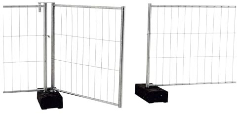 Schake | Bauzaun | Türelement | Breite 1200 mm | Höhe 1200 mm