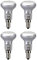 General E 4 x 25W R50 Reflector Spot Light Bulb Small Edison Screw Dimmable