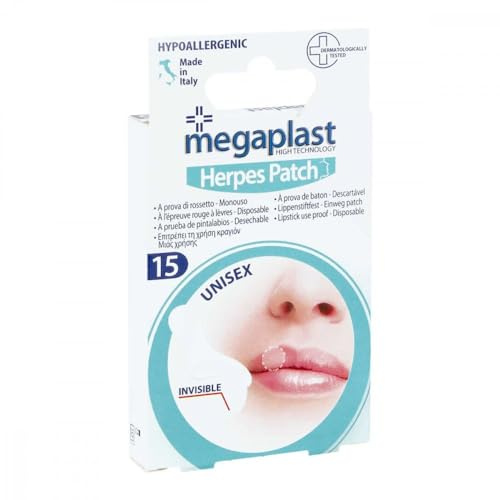 Herpes Patch 14 mm megaplast 15 stk