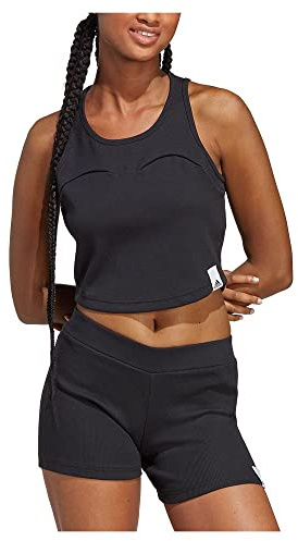 adidas Damen W LNG Rib Tank Tank