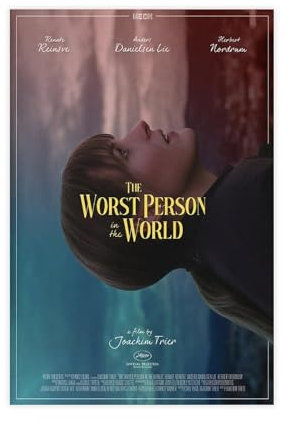 EMIGOS Filmposter The Worst Person In The World, minimalistisches Filmposter, Schlafzimmer, Dekoration, Sport, Landschaft, Büro, Raumdekoration, Geschenk, ungerahmt, 20 x 30 cm