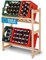 RELLINGER® Getränkekistenregal für 4 Kisten [GEEIGNET FÜR ALLE KISTENSORTEN] - Getränkeregal aus zertifizierten Holz - Standfestes & Sicheres Kistenregal (Ohne Ablage)